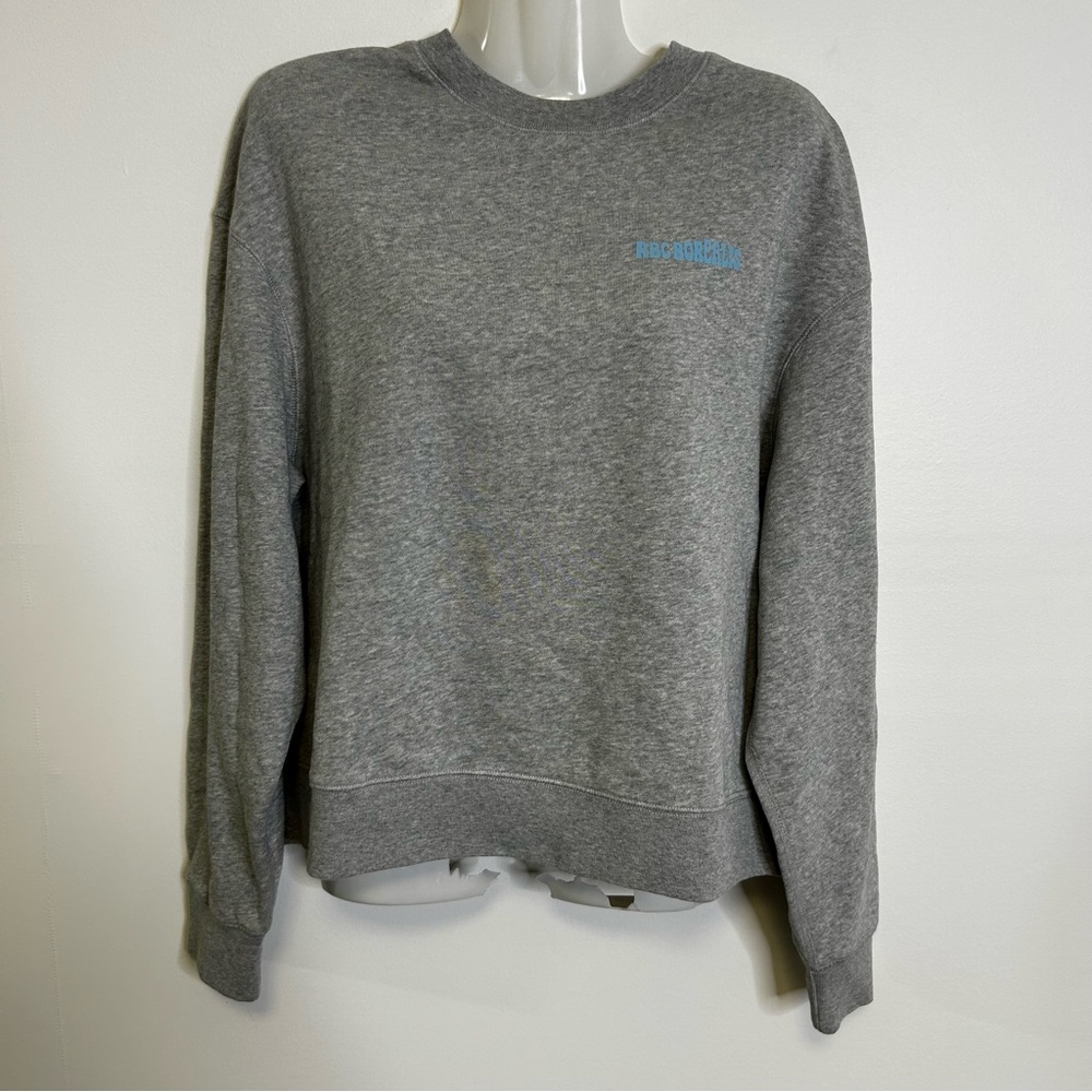 ◾️KOTN Women’s Essentials Sweatshirt In Heather Grey With Graphic RBC Borealis